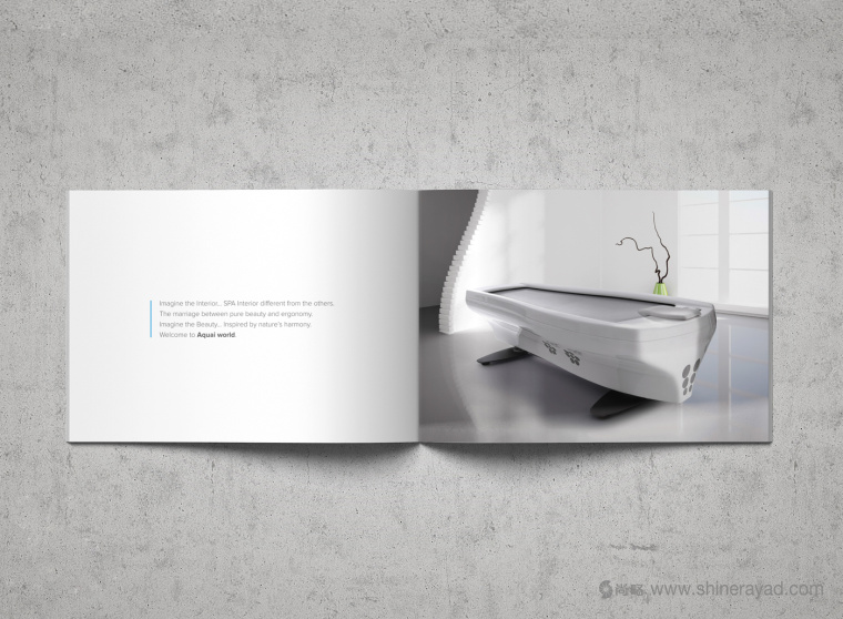 上海畫冊(cè)設(shè)計(jì)公司 AQUA 水療按摩醫(yī)療器械宣傳畫冊(cè)設(shè)計(jì)欣賞5