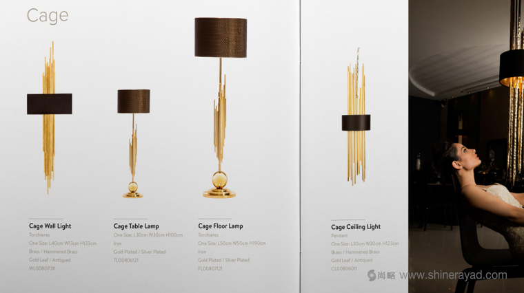 上海畫冊(cè)設(shè)計(jì)公司欣賞 Raferia Rochi 照明燈具及相關(guān)家具宣傳畫冊(cè)設(shè)計(jì)9