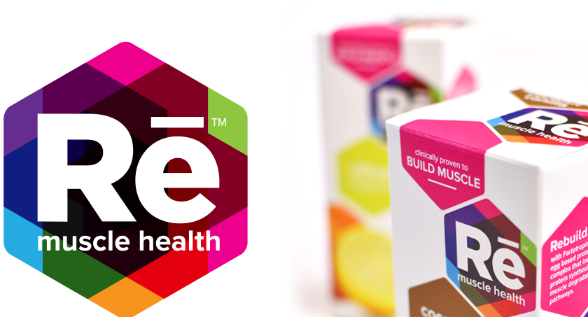 re 促進肌肉健康修復再生藥品包裝設計-上海包裝設計公司設計欣賞