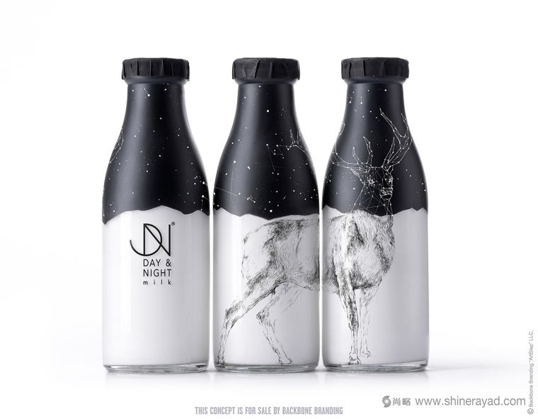 上海品牌形象設(shè)計公司-Day & Night 日夜餐廳酒吧餐飲品牌-餐品包裝設(shè)計1