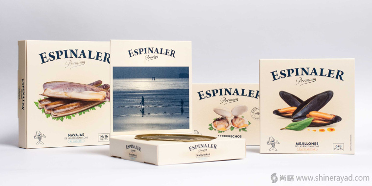 Espinaler 海鮮罐頭海產(chǎn)品食品品牌包裝設(shè)計-上海包裝設(shè)計公司3 Espinaler 海鮮罐頭海產(chǎn)品食品品牌包裝設(shè)計-上海包裝設(shè)計公司3