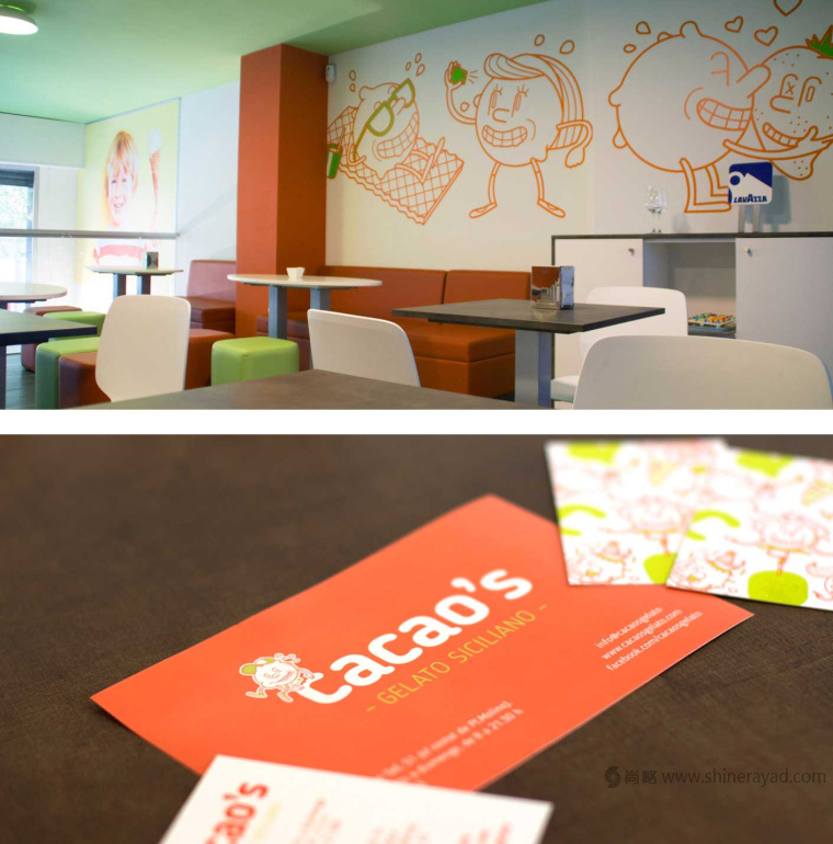 可愛漫畫風(fēng)格 Cacao’s 冰淇淋店甜品店品牌形象設(shè)計(jì)-上海品牌形象設(shè)計(jì)公司3 可愛漫畫風(fēng)格 Cacao’s 冰淇淋店甜品店品牌形象設(shè)計(jì)-上海品牌形象設(shè)計(jì)公司3
