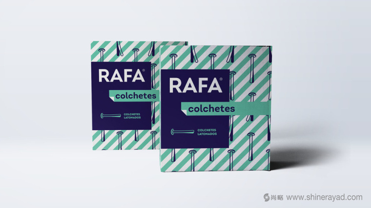 色條風(fēng)格 RAFA 辦公用品包裝設(shè)計(jì)-上海包裝設(shè)計(jì)公司設(shè)計(jì)欣賞3