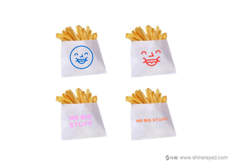 Mr Big Stuff美式漢堡快餐餐廳logo設(shè)計-上海餐飲logo設(shè)計公司7