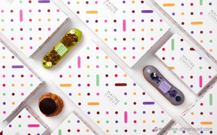 貝耶泡芙糕點品牌形象設(shè)計包裝設(shè)計-上海餐飲烘培面包品牌設(shè)計公司-3