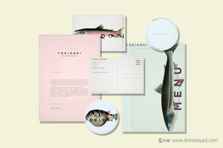 Tokidoki 日式海鮮時(shí)尚創(chuàng)意餐廳餐飲logo設(shè)計(jì)VI設(shè)計(jì)-上海logo設(shè)計(jì)公司4