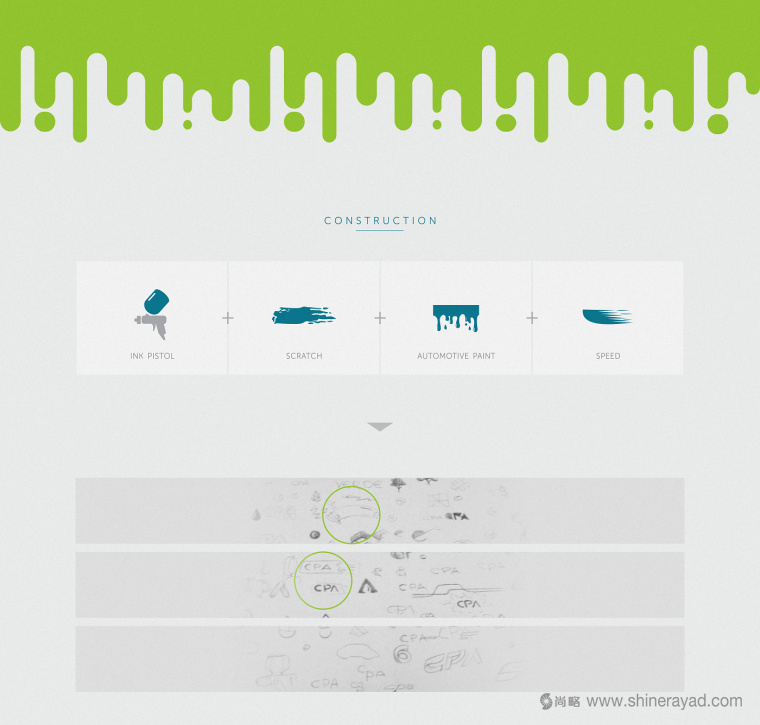 上海logo設(shè)計佳作欣賞：CPA 品牌汽車漆logo設(shè)計4