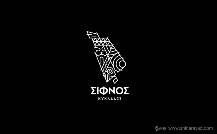 Sifnos錫弗諾島旅游LOGO設(shè)計(jì)VI形象設(shè)計(jì)-上海logo設(shè)計(jì)6