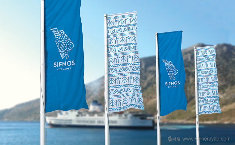 Sifnos錫弗諾島旅游LOGO設(shè)計(jì)VI形象設(shè)計(jì)-上海logo設(shè)計(jì)11