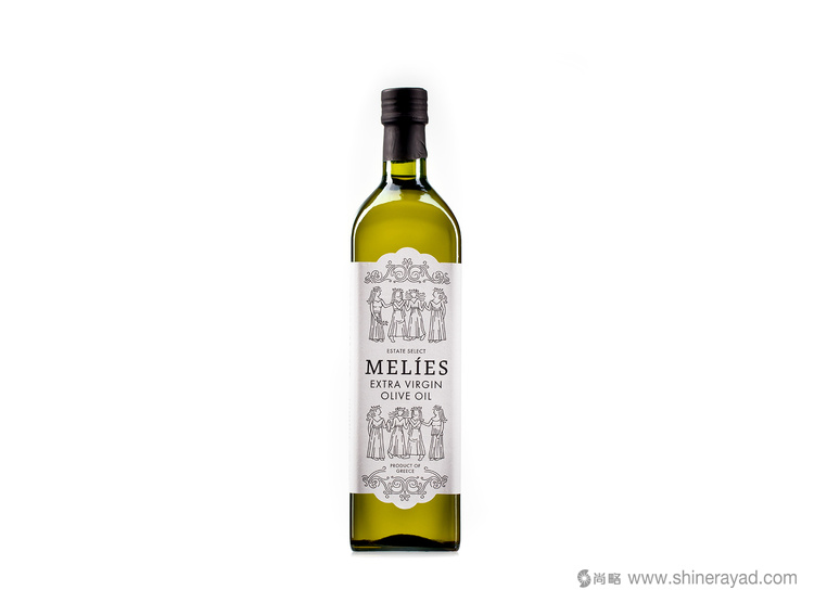 MELIES 梅里愛橄欖油食用醋套裝包裝設計-上海包裝設計公司國外設計欣賞6