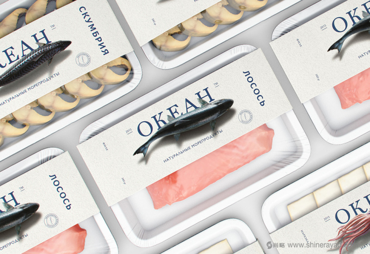 活魚插畫風(fēng)格 okeah 海鮮產(chǎn)品包裝設(shè)計(jì)-上海包裝設(shè)計(jì)公司設(shè)計(jì)欣賞4