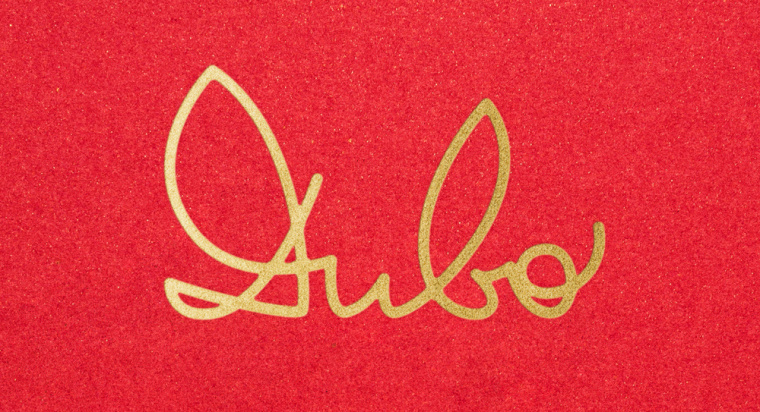 Divo 紅金英文花體字logo設(shè)計模版-上海logo設(shè)計公司設(shè)計欣賞