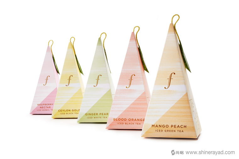 Tea Forté 福泰茶冰茶金字塔包裝設(shè)計(jì)-上海包裝設(shè)計(jì)公司3