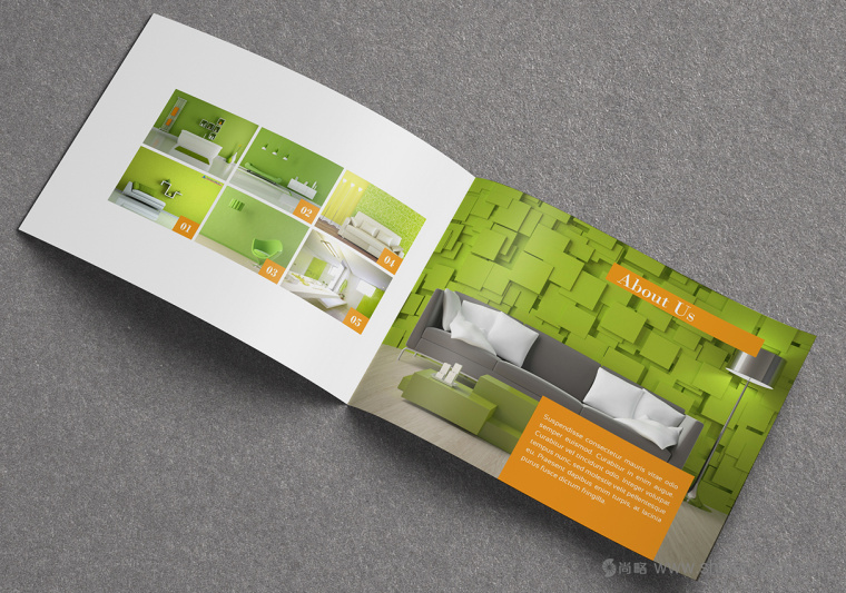 上海畫冊設計公司設計欣賞：創(chuàng)意辦公家具宣傳畫冊設計2