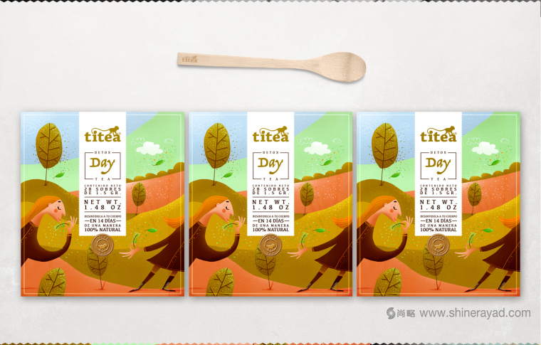 TITEA 伶猴品牌茶葉包裝設(shè)計(jì)插畫設(shè)計(jì)-上海包裝設(shè)計(jì)公司9