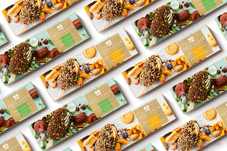 EKSELENCE 冰淇淋馬卡龍禮盒裝包裝設(shè)計-上海食品包裝設(shè)計公司3