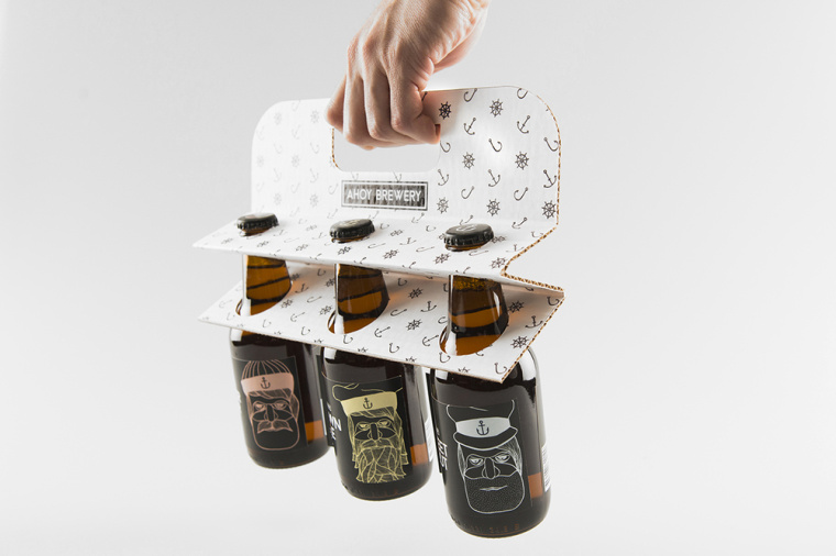 上海包裝設計公司設計欣賞：頭像版Ahoy 阿霍伊啤酒包裝設計8