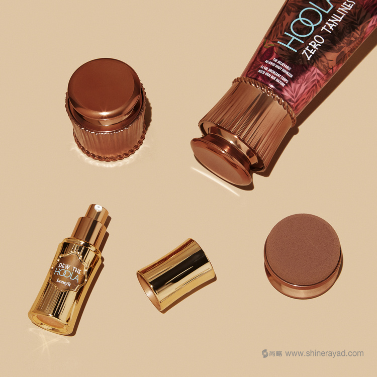 超炫古銅色 HOOLA 護膚品化妝品包裝設(shè)計-上海包裝設(shè)計公司2