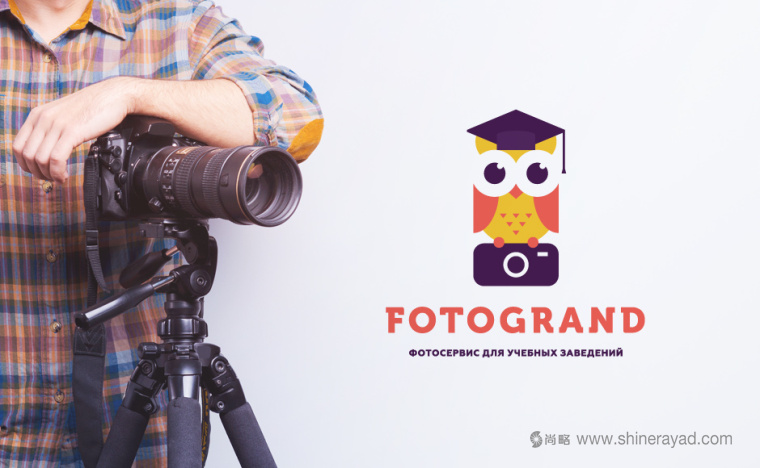 Fotogrand 幼兒教育學(xué)校logo設(shè)計-上海logo設(shè)計公司設(shè)計欣賞1