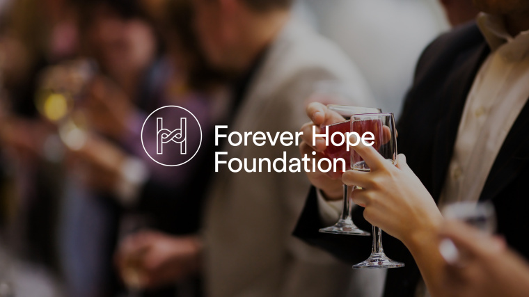 無窮大元素和字母H創(chuàng)意設(shè)計(jì)的永遠(yuǎn)希望公益慈善基金會(huì)LOGO設(shè)計(jì)2