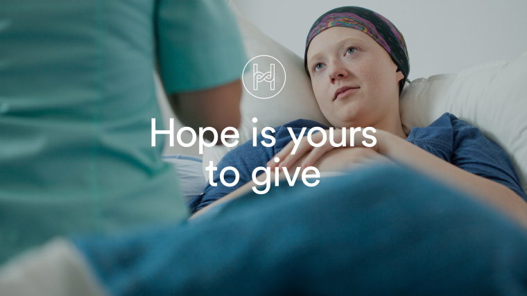 無窮大元素和字母H創(chuàng)意設(shè)計(jì)的永遠(yuǎn)希望慈善基金會(huì)LOGO語廣告語設(shè)計(jì)5