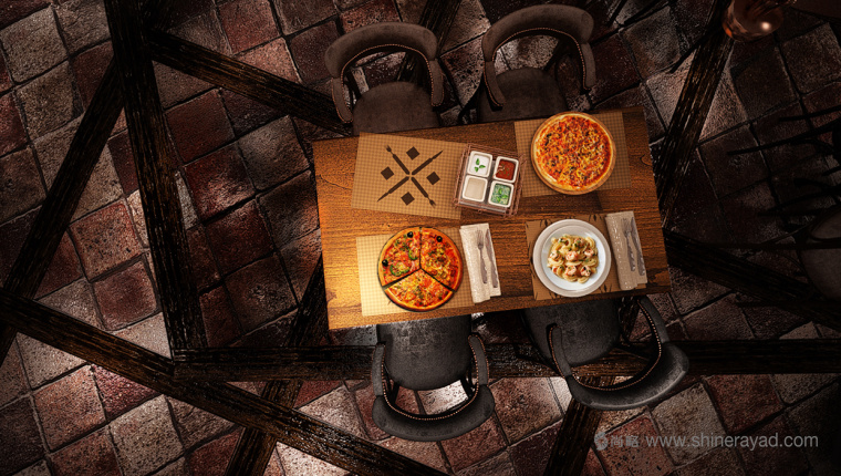 青銅風(fēng)格 LA CASCINA 意大利與法國(guó)融合菜餐廳餐飲品牌VI視覺(jué)形象識(shí)別設(shè)計(jì)餐廳空間裝飾設(shè)計(jì)設(shè)計(jì)20