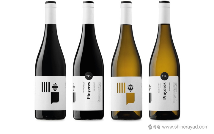 Pinyeres 鏤空紅酒酒標(biāo)標(biāo)簽包裝設(shè)計-上海包裝設(shè)計公司2