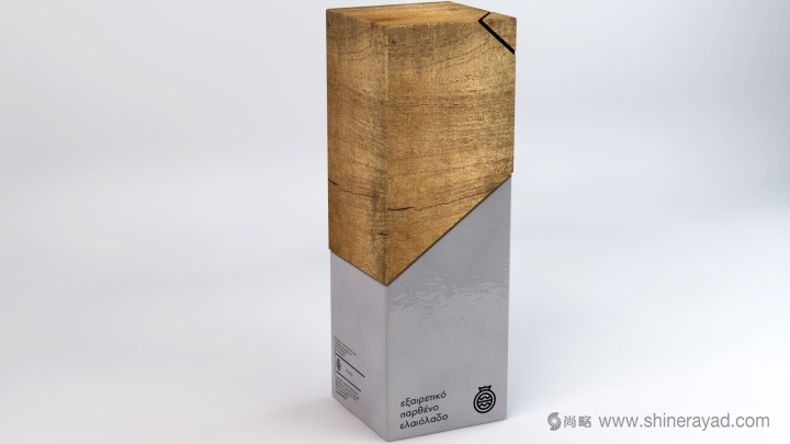 有機(jī)原木風(fēng)Koronaki希臘特級(jí)初榨橄欖油禮盒包裝設(shè)計(jì)-上海包裝設(shè)計(jì)公司欣賞2