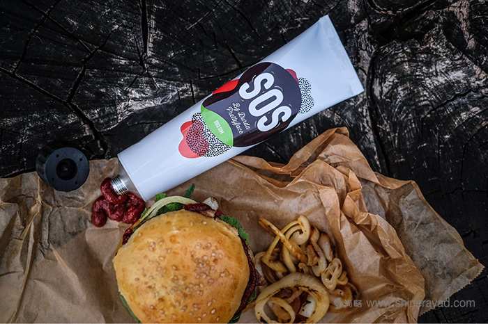 調(diào)味品包裝設(shè)計案例： SOS 燒烤醬包裝設(shè)計-上海包裝設(shè)計-上海品牌設(shè)計欣賞5