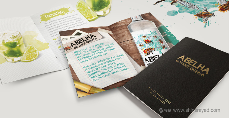 Abelha 有機(jī)甘蔗酒禮盒包裝設(shè)計(jì)蜜蜂插畫設(shè)計(jì)-上海包裝設(shè)計(jì)公司5
