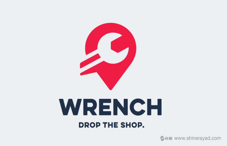 WRENCH 汽車維修店logo設(shè)計(jì)-上海logo設(shè)計(jì)公司1
