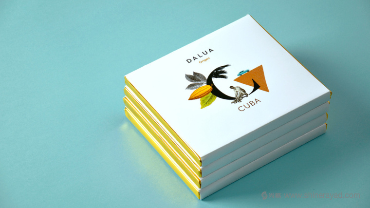 字母插畫系列 Dalúa 巧克力面包糕點包裝設(shè)計插畫設(shè)計-上海包裝設(shè)計公司包裝欣賞6