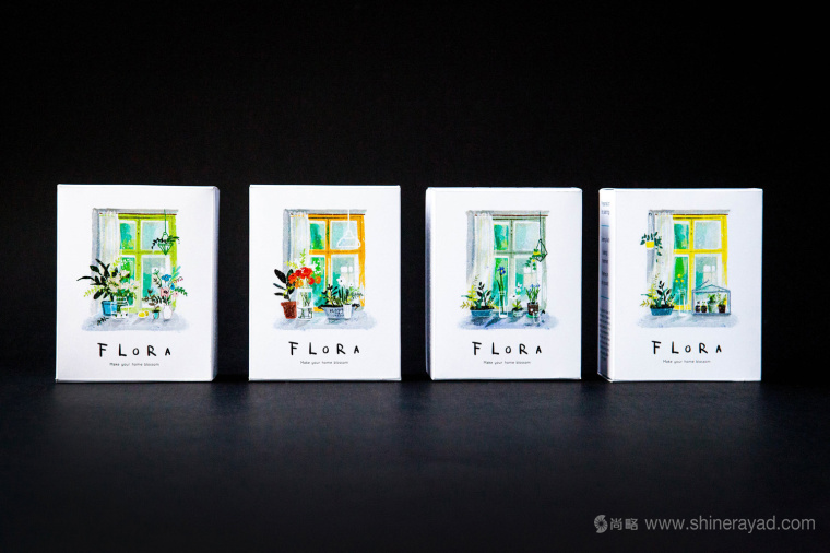 FLORA 鮮花球莖根莖包裝設計-上海包裝設計公司設計收藏4