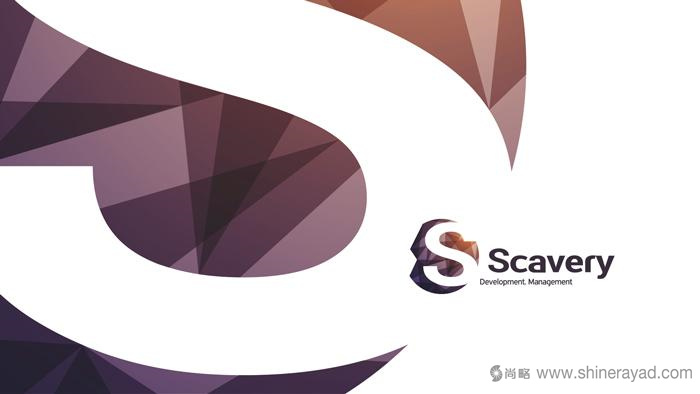 上海logo設(shè)計——Scavery 地產(chǎn)信托管理公司LOGO設(shè)計VI設(shè)計1