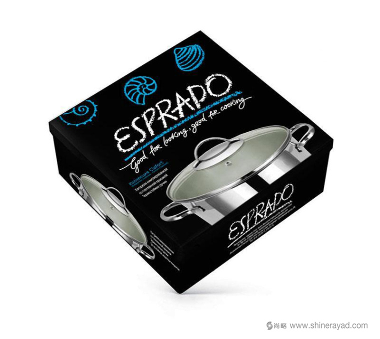 上海包裝設(shè)計公司設(shè)計欣賞：Esprado廚房用具廚具鍋具包裝設(shè)計10