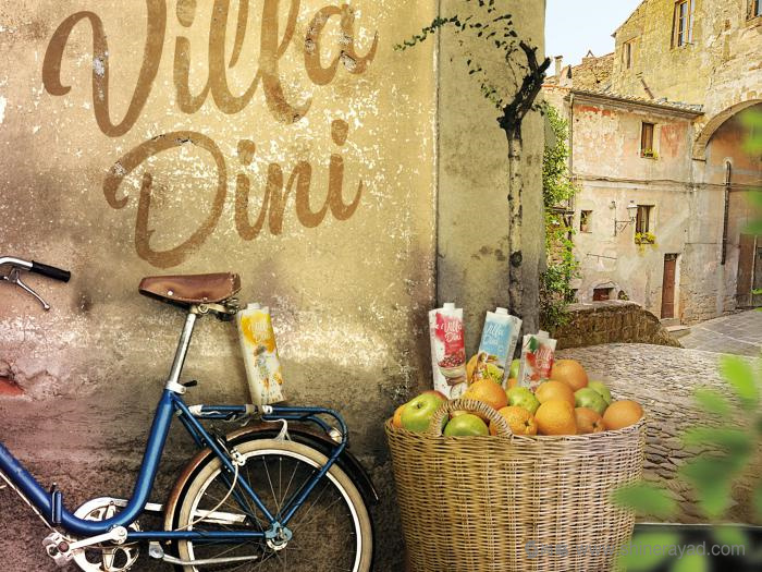 上海包裝設(shè)計(jì)-Villa Dini 水墨風(fēng)格水果飲料包裝設(shè)計(jì)插畫(huà)設(shè)計(jì)4