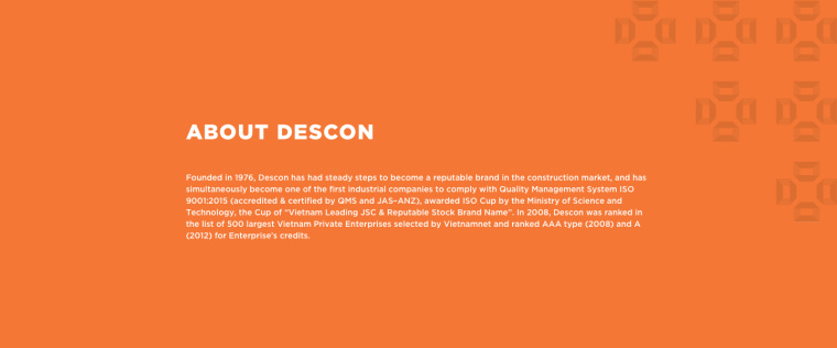 Descon 建筑工業(yè)公司品牌VI設(shè)計-上海VI設(shè)計公司