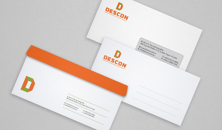 Descon 建筑工業(yè)公司品牌VI設(shè)計-上海VI設(shè)計公司