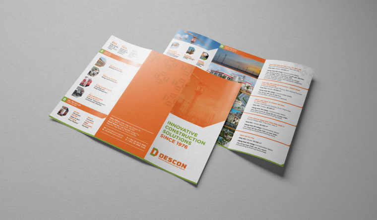 Descon 建筑工業(yè)公司品牌VI設(shè)計-上海VI設(shè)計公司