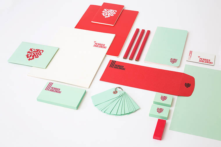 Perrier Jablonski 戰(zhàn)略營銷咨詢公司企業(yè)形象設(shè)計-VI設(shè)計