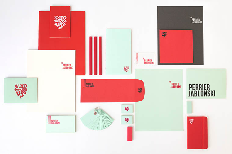 Perrier Jablonski 戰(zhàn)略營銷咨詢公司企業(yè)形象設(shè)計-VI設(shè)計
