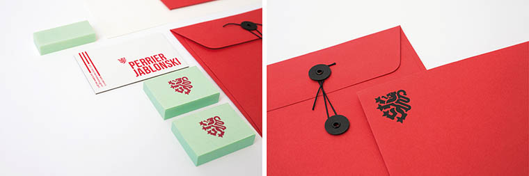 Perrier Jablonski 戰(zhàn)略營銷咨詢公司企業(yè)形象設(shè)計-VI設(shè)計