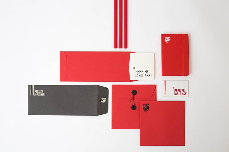 Perrier Jablonski 戰(zhàn)略營銷咨詢公司企業(yè)形象設(shè)計-VI設(shè)計
