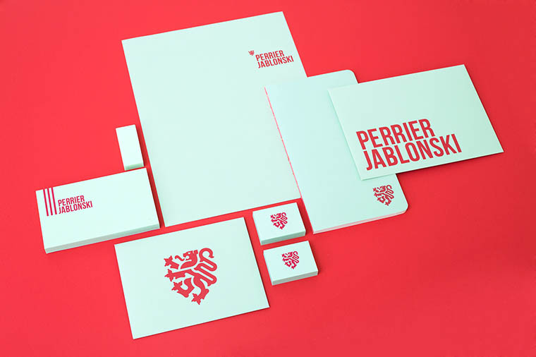 Perrier Jablonski 戰(zhàn)略營銷咨詢公司企業(yè)形象設(shè)計-VI設(shè)計