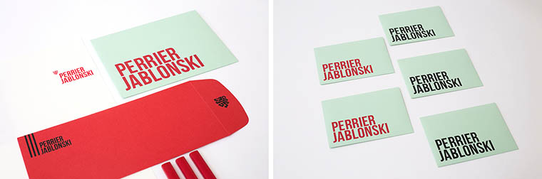 Perrier Jablonski 戰(zhàn)略營銷咨詢公司企業(yè)形象設(shè)計-VI設(shè)計
