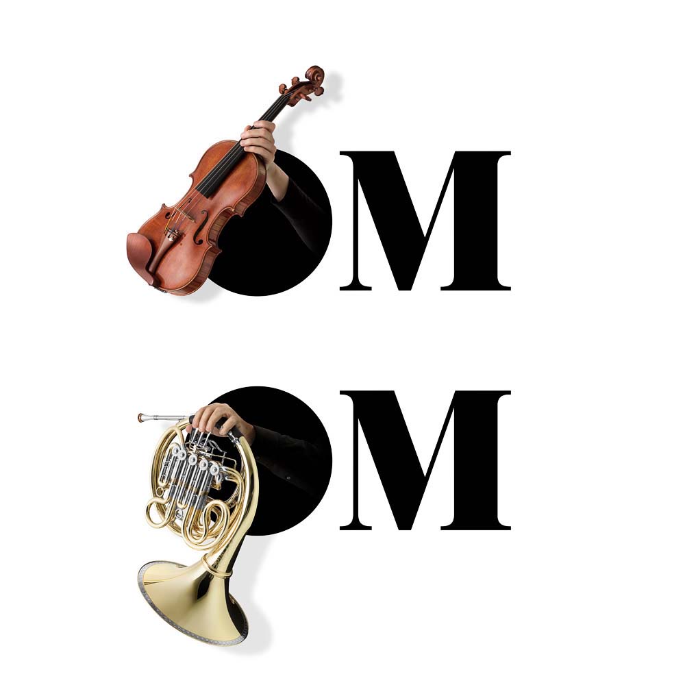 音樂品牌設(shè)計(jì)-OM大都會(huì)管弦樂隊(duì)新logo設(shè)計(jì)與VI視覺形象識(shí)別設(shè)計(jì)