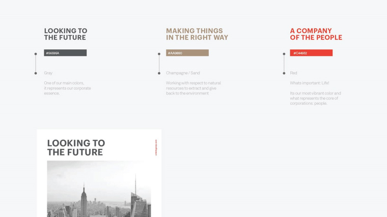 協(xié)調(diào)色風(fēng)格CMC 礦業(yè)公司企業(yè)VIS視覺識(shí)別系統(tǒng)-平面海報(bào)設(shè)計(jì)