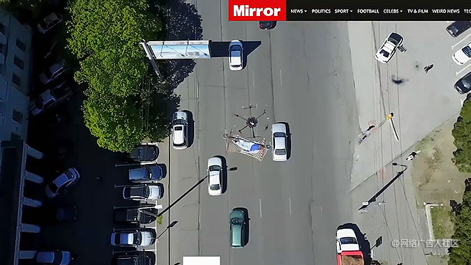 戶外營銷推廣活動——格魯吉亞啤酒惡搞營銷“無人機(jī)高空吊床”篇