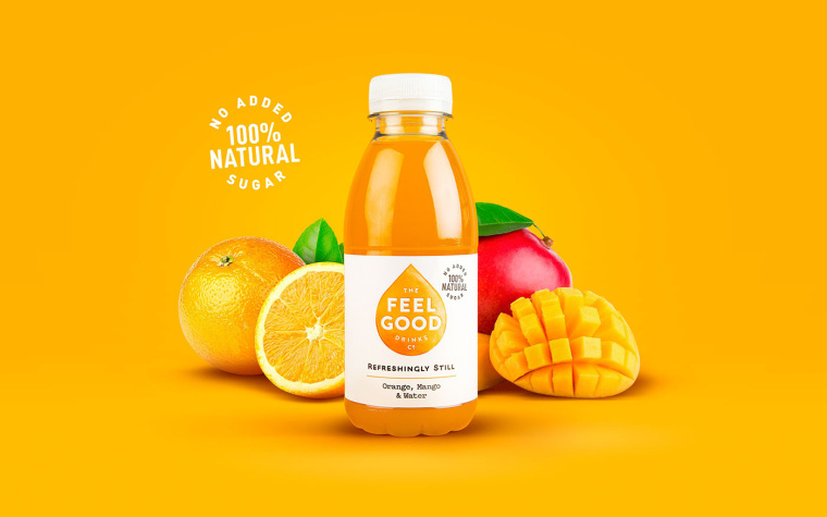真誠(chéng)風(fēng)格 Feel Good 果汁飲料包裝設(shè)計(jì)品牌推廣