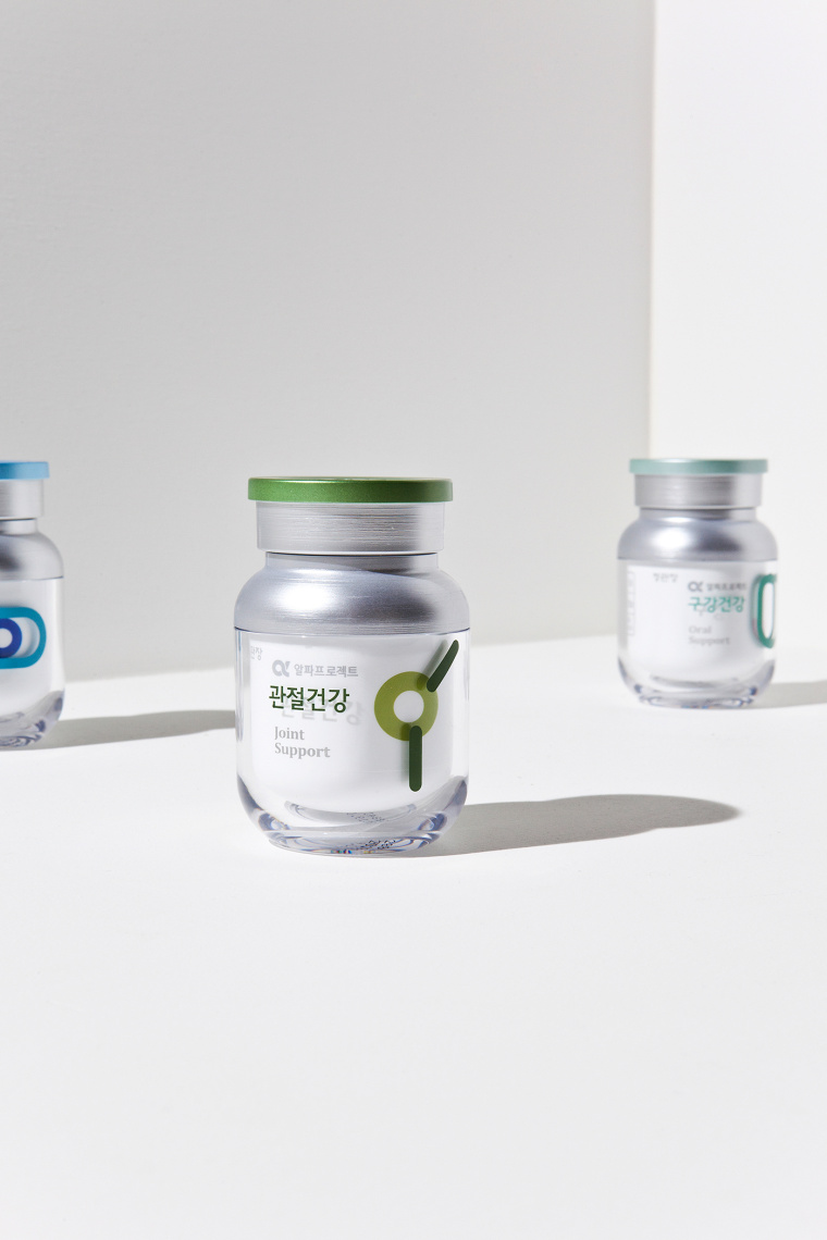 幾何人體器官圖標(biāo)風(fēng)格的KGK 營養(yǎng)保健品品牌包裝設(shè)計(jì)